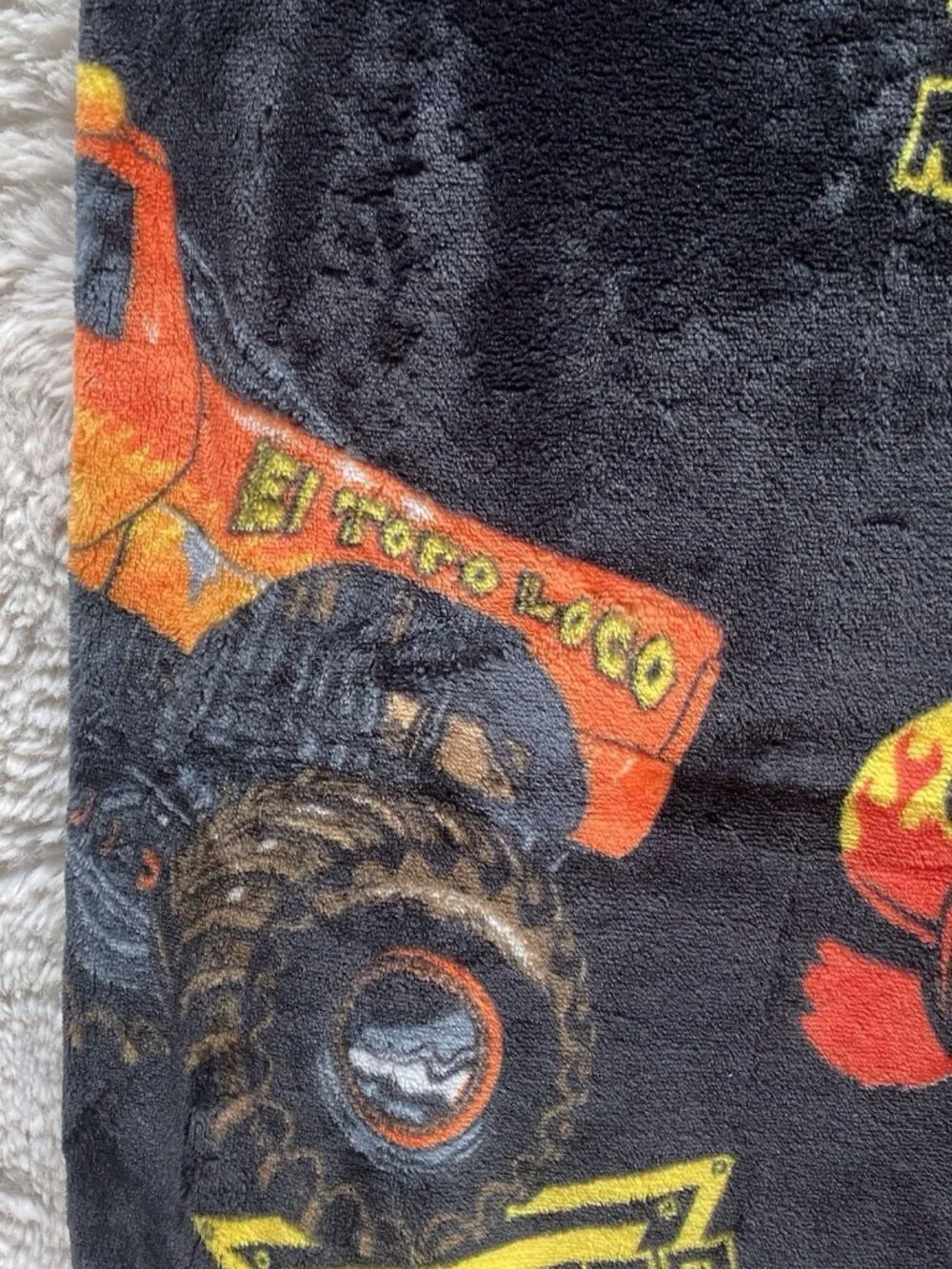 Monster Jam Soft El Toro Loco Plush Throw Blanket 50